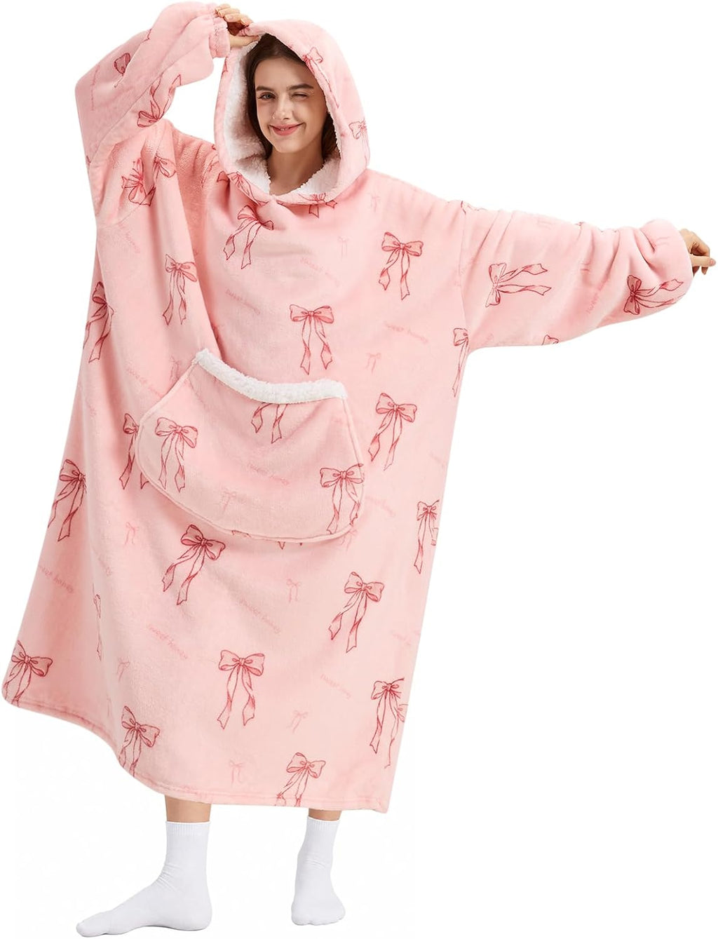 Wearable Blanket Hoodie Oversized Hoodie Christmas Birthday Gifts
