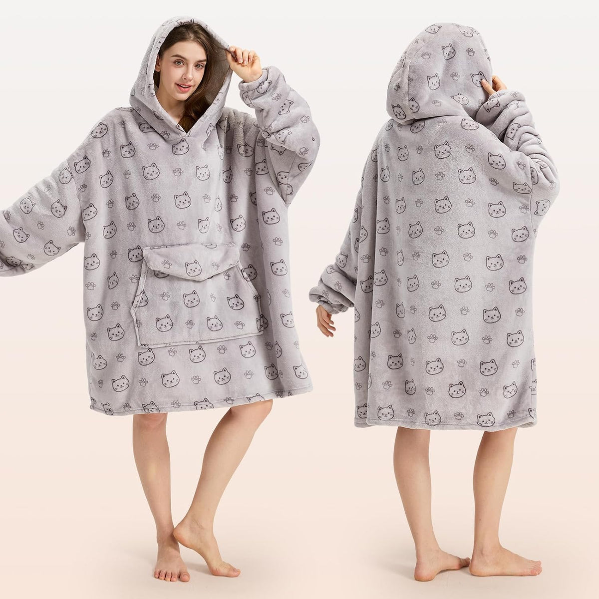 Wearable Blanket Hoodie Oversized Hoodie Christmas Birthday Gifts