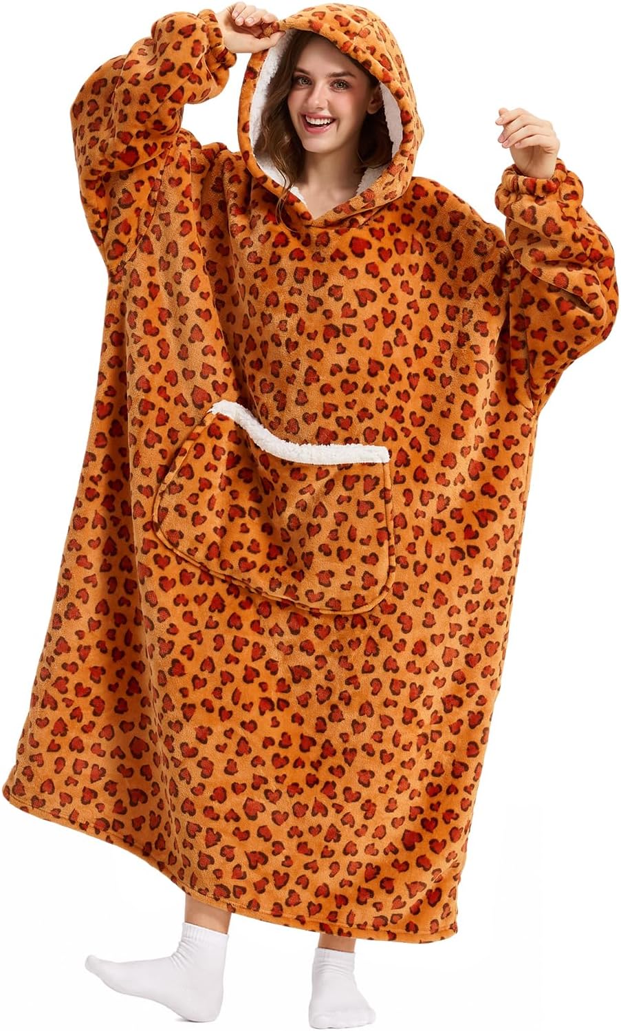 Wearable Blanket Hoodie Oversized Hoodie Christmas Birthday Gifts
