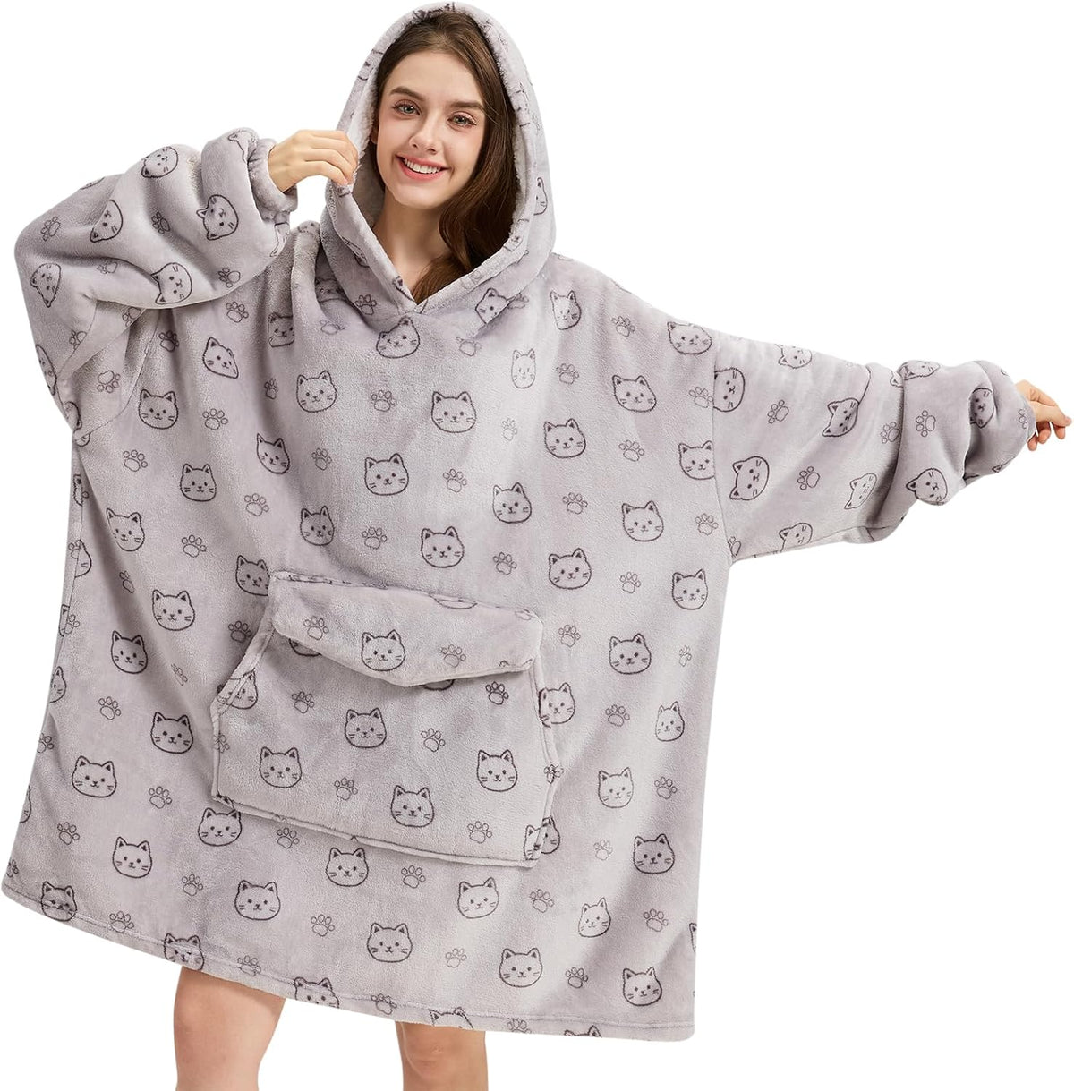 Wearable Blanket Hoodie Oversized Hoodie Christmas Birthday Gifts