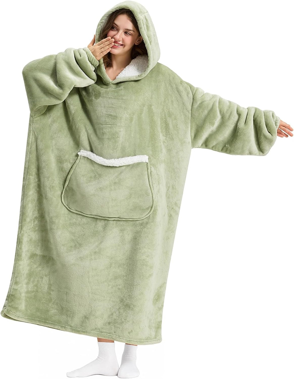 Wearable Blanket Hoodie Oversized Hoodie Christmas Birthday Gifts