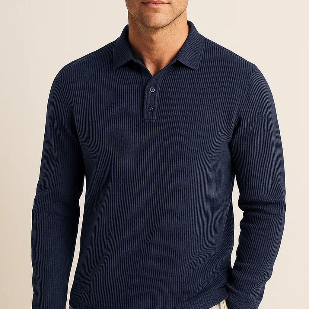 The Chelsea Long-Sleeve Polo